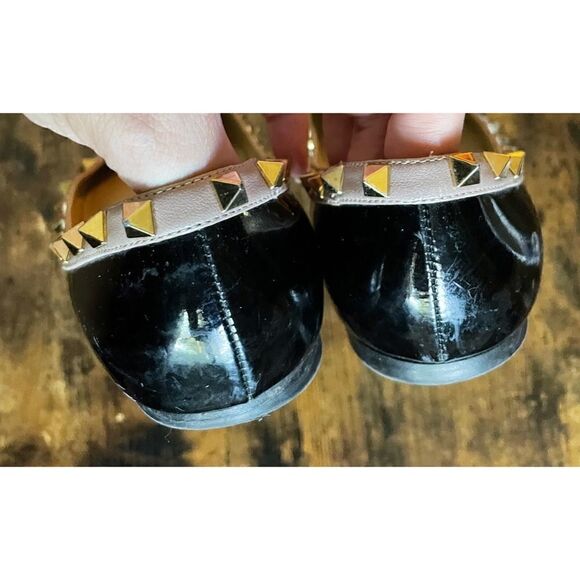 Authentic Valentino Garavani Patent
Rockstud Flats in Black Size 39/9 - Picture 5 of 11
